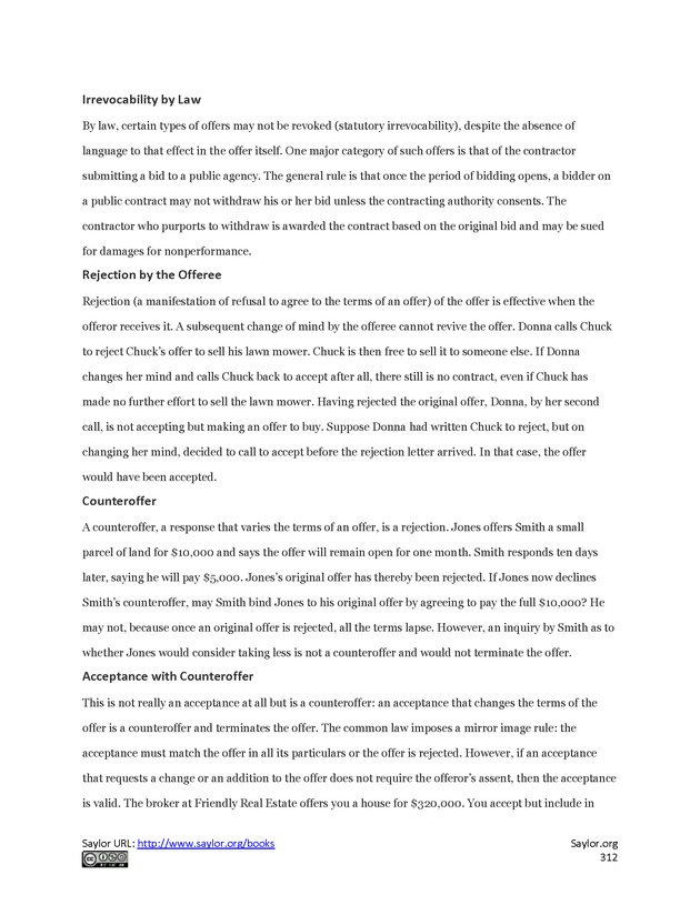 Business Law and the Legal Environment - Page 312